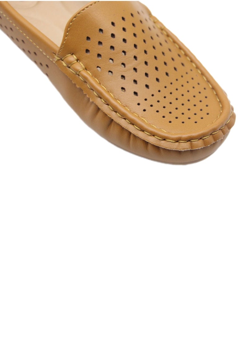 Women's Loafers Shoes | Leather, Soft Bottom, Casual and Comfortable Slip-On Loafers Shoes for Girls &Ladies | Lightweight Women's Fashion Shoesfor Walking