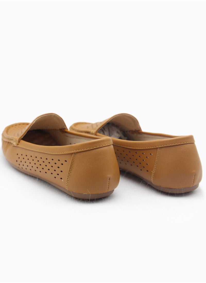 Women's Loafers Shoes | Leather, Soft Bottom, Casual and Comfortable Slip-On Loafers Shoes for Girls &Ladies | Lightweight Women's Fashion Shoesfor Walking