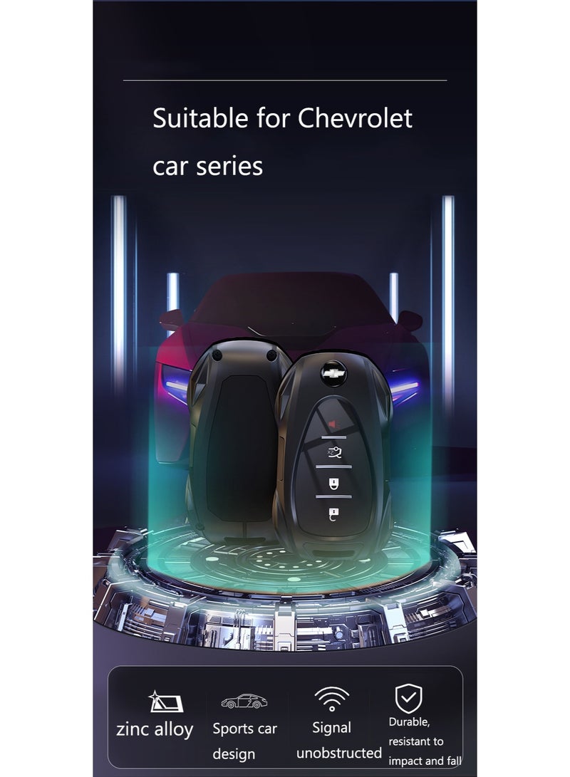Chevrolet Premium car key protection case suitable for Chevrolet Malibu XL, Explorer RS, Chuangku, Chevrolet Cruze, Cruze, and Trailblazer car key shell cases - Image 3