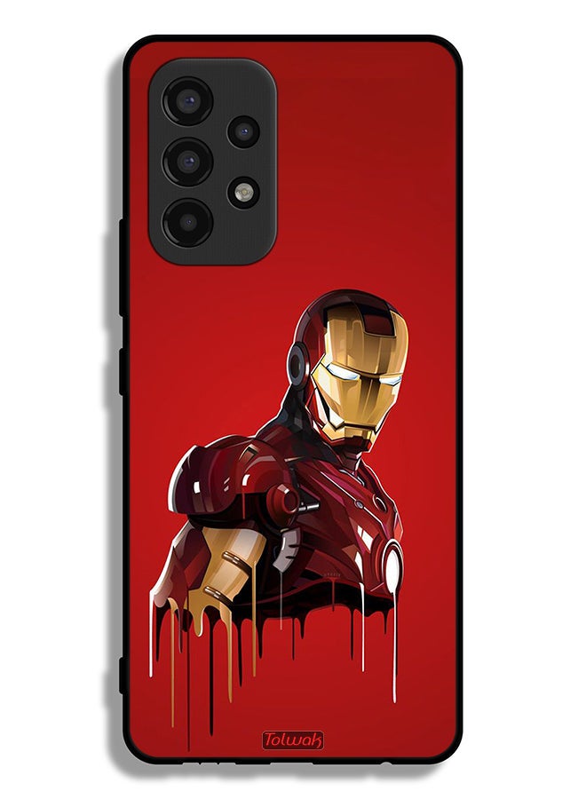 Tolwak Samsung Galaxy A53 5G Protective Case Cover Iron Man Art - Image 1