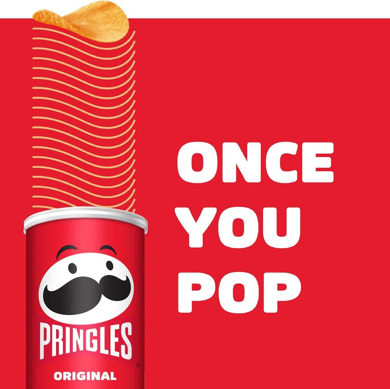 Pringles رقائق البطاطس المالحة الأصلية الكلاسيكية من برينجلز - 165 جرام - Image 5
