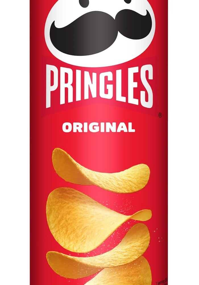 Pringles رقائق البطاطس المالحة الأصلية الكلاسيكية من برينجلز - 165 جرام - Image 1
