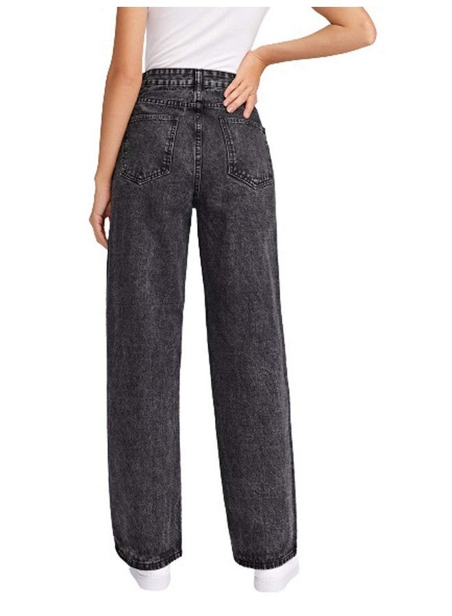 KOTTY Womens High Rise Cotton Lycra Jeans(Aw_Black,28) Relaxed - Image 4