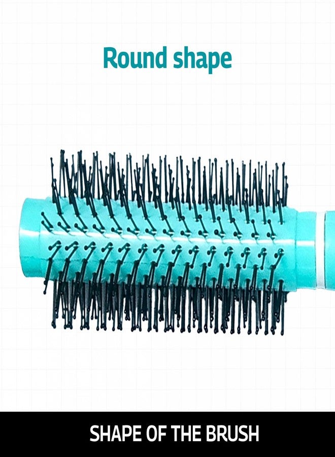 Zeyu Round Hair Brush | Hair Brush for Men & Women | For Hair Styling, Drying, Healthy Hair and Add Volume| Flexible & Soft Nylon Bristles - Image 5