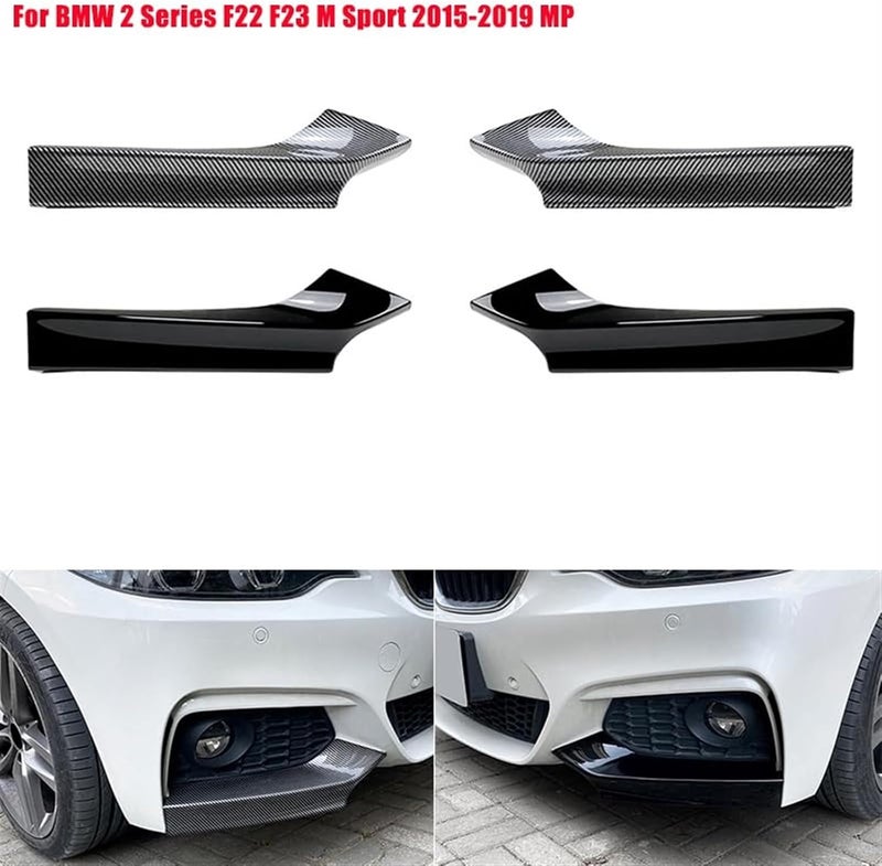 QASULER Car Front Bumper Lip Diffuser for 2 Series F22/F23 - Image 4