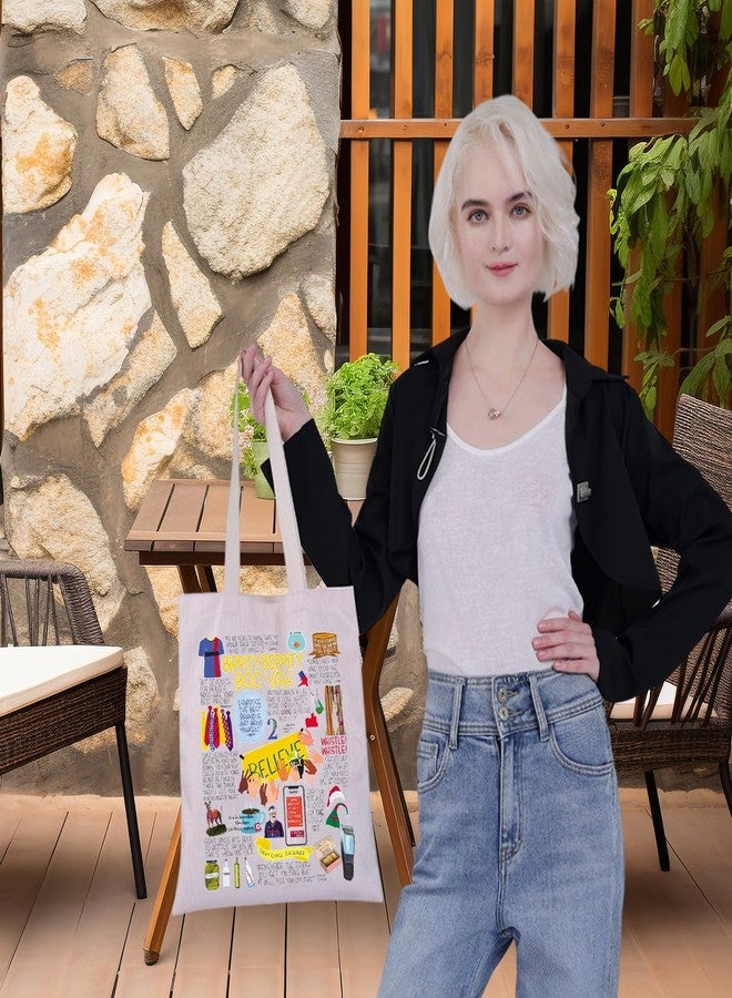 G2TUP Believe Ted TV Show Tote Bag Roy Kent Fans Gift Coach Believe Shoulder Bag Believe Coach Merch (Believe To Be Honest TG) - Image 5