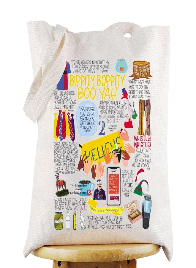 G2TUP Believe Ted TV Show Tote Bag Roy Kent Fans Gift Coach Believe Shoulder Bag Believe Coach Merch (Believe To Be Honest TG) - Image 1