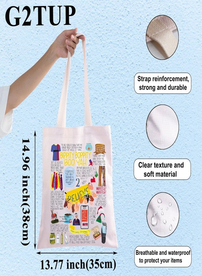 G2TUP Believe Ted TV Show Tote Bag Roy Kent Fans Gift Coach Believe Shoulder Bag Believe Coach Merch (Believe To Be Honest TG) - Image 2