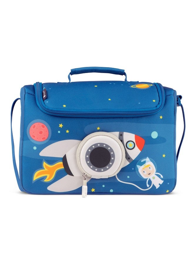 Tonies Listen & Play Bag - Secure Protection For Your Toniebox, Headphones, Charging Station, And 6 Characters - Blast Off  - Image 1