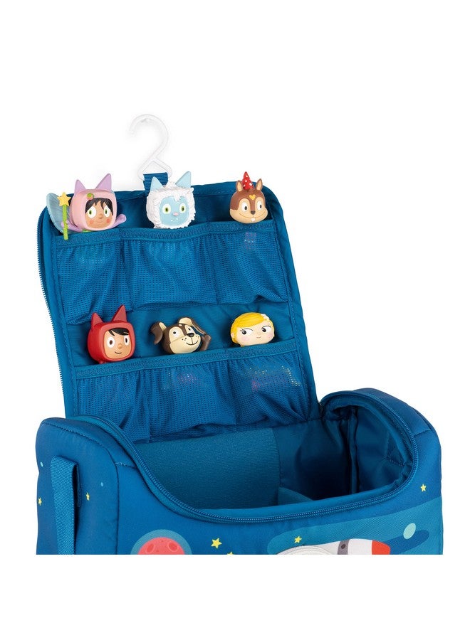 Tonies Listen & Play Bag - Secure Protection For Your Toniebox, Headphones, Charging Station, And 6 Characters - Blast Off  - Image 3