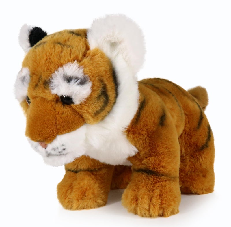 Ice King Bear Baby Tiger Stuffed Animal 10 Inches Cute Plush Toy (Brown) - Image 1