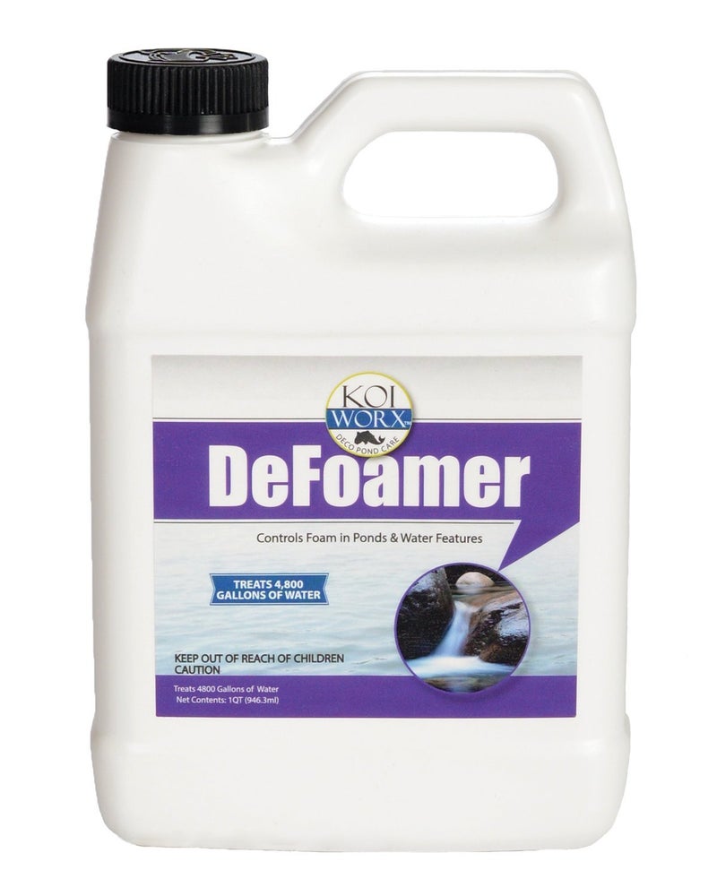 Koi Worx KoiWorx Defoamer - 32oz- Removes Foam from Decorative and Ornamental Ponds, Safe for Koi - Image 1