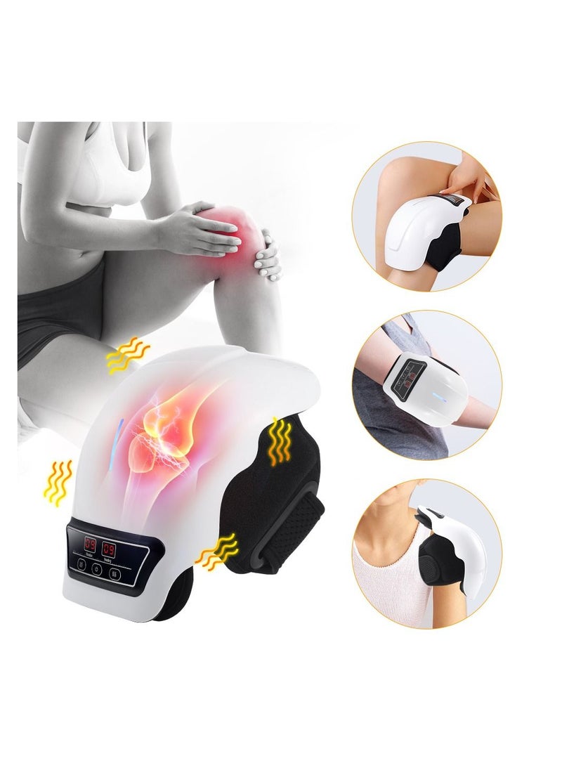 Generic Knee Massager, Infrared Heated Vibration Physiotherapy Arthritis Massager, Kneading and Joint Warmer Rechargeable LED Display  - Image 2