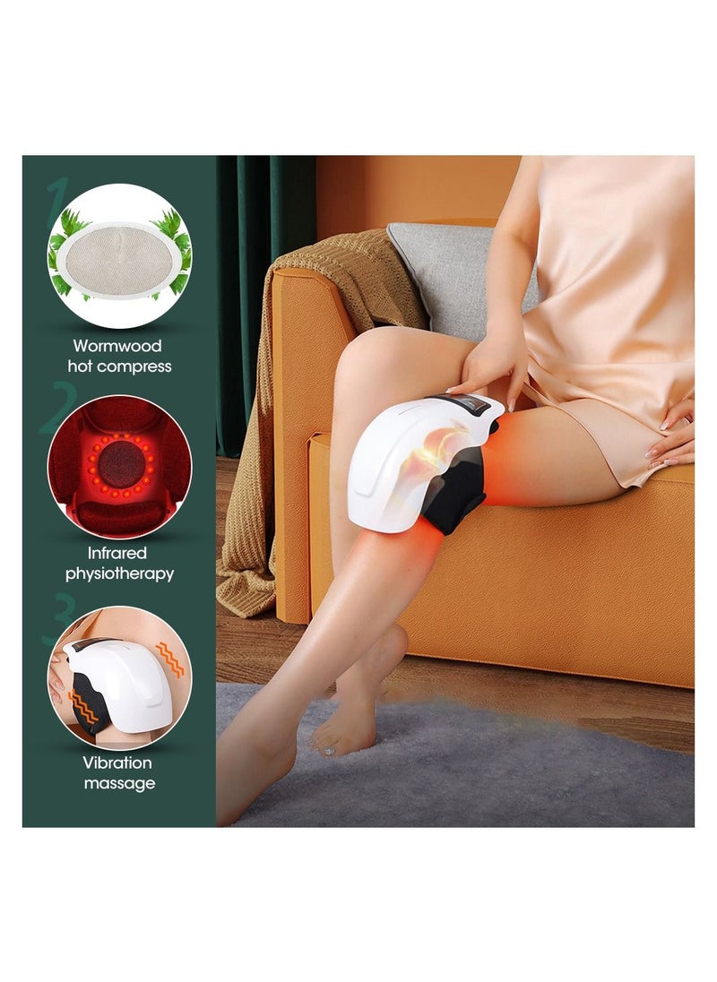 Generic Knee Massager, Infrared Heated Vibration Physiotherapy Arthritis Massager, Kneading and Joint Warmer Rechargeable LED Display  - Image 5