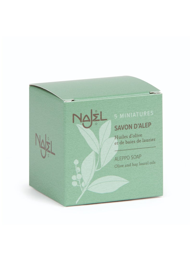 najel Organic Miniature Aleppo Soap Olive & BLO Soap - Image 1