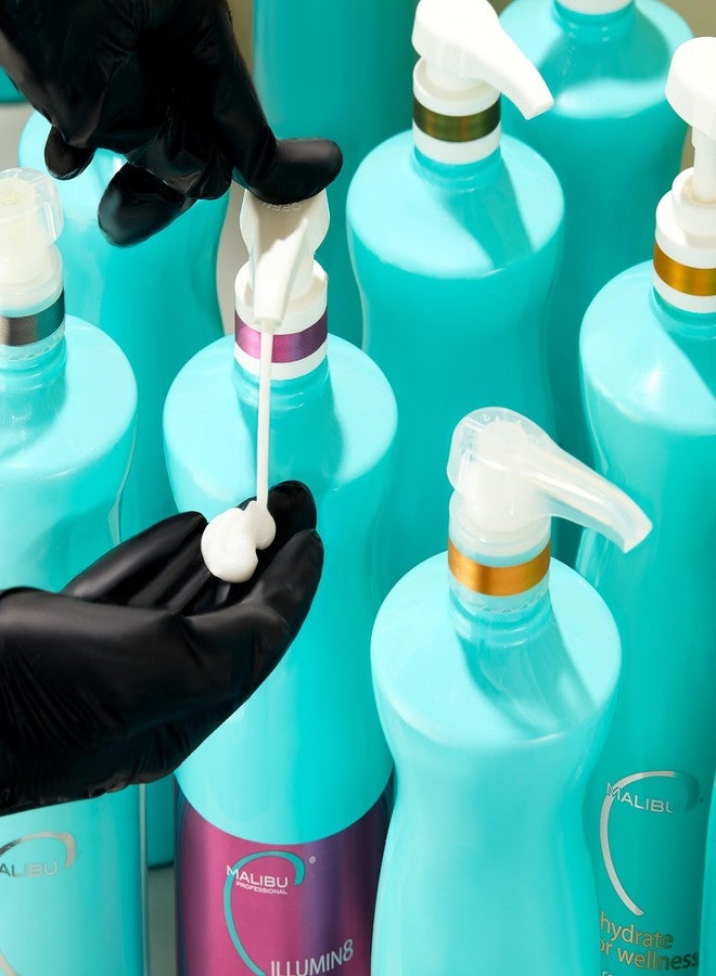 ماليبو سي بلسم ماليبو سي إيلومين8 شاين (عبوة واحدة) - مركز لإضفاء اللمعان وسهولة التصفيف - بلسم خفيف الوزن وغير دهني لجميع أنواع الشعر - Image 5