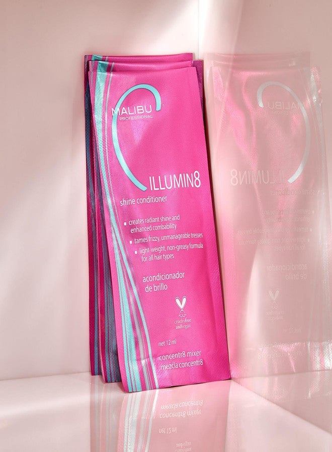 ماليبو سي بلسم ماليبو سي إيلومين8 شاين (عبوة واحدة) - مركز لإضفاء اللمعان وسهولة التصفيف - بلسم خفيف الوزن وغير دهني لجميع أنواع الشعر - Image 2