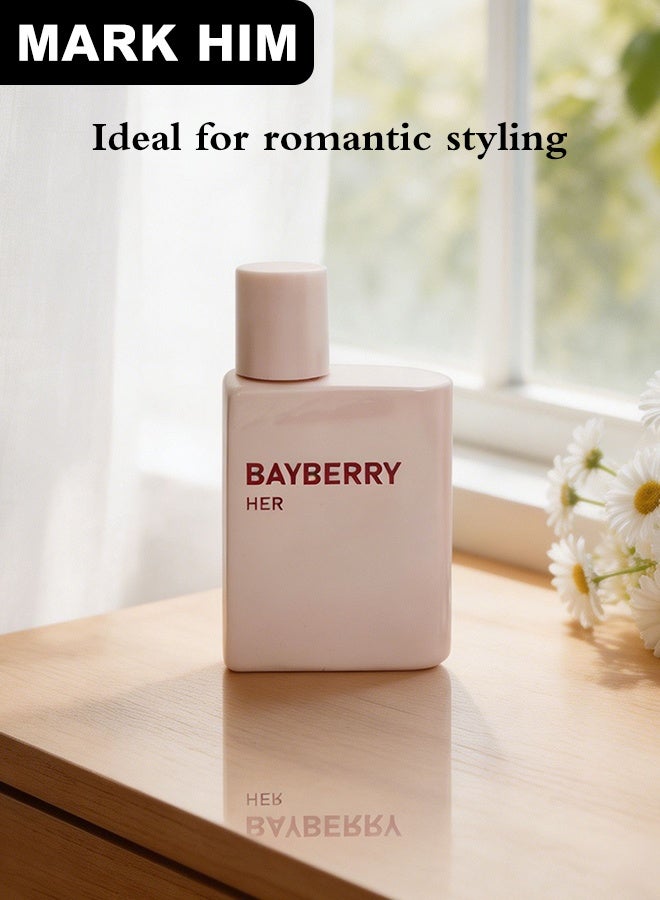 مارك له مجموعة هدايا عطور نسائية مكوّنة من 4 قطع، 30 مل لكل عبوة من ماء التواليت، 4 روائح زهرية وفاكهية مختلفة، عطر أنثوي يدوم طويلاً، مجموعة بحجم مناسب للسفر مع علبة هدايا أنيقة، هدية فاخرة لها - Image 4
