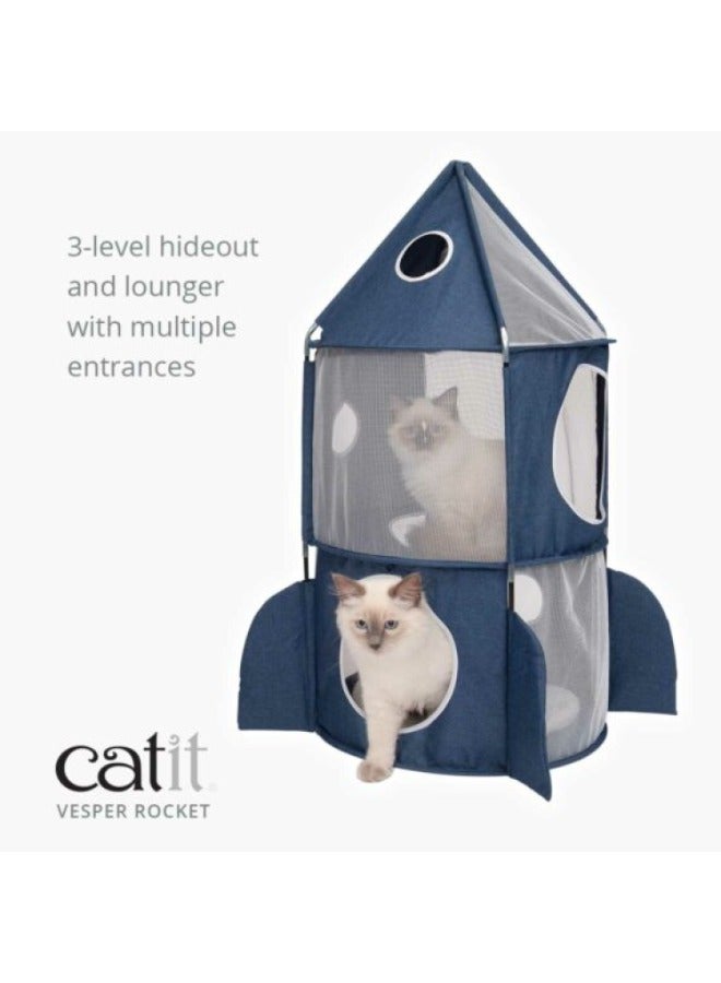 Catit Vesper Rocket 50x50x90 cm Blue - Image 2