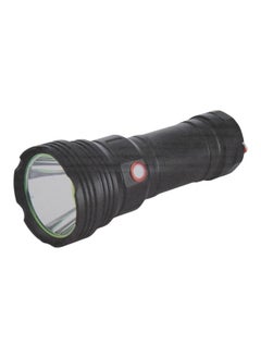 كروم مصباح يدوي LED قابل لإعادة الشحن مقاوم للماء، مصباح يدوي تلسكوبي عالي التجويف قابل للتكبير والتصغير  - Image 2
