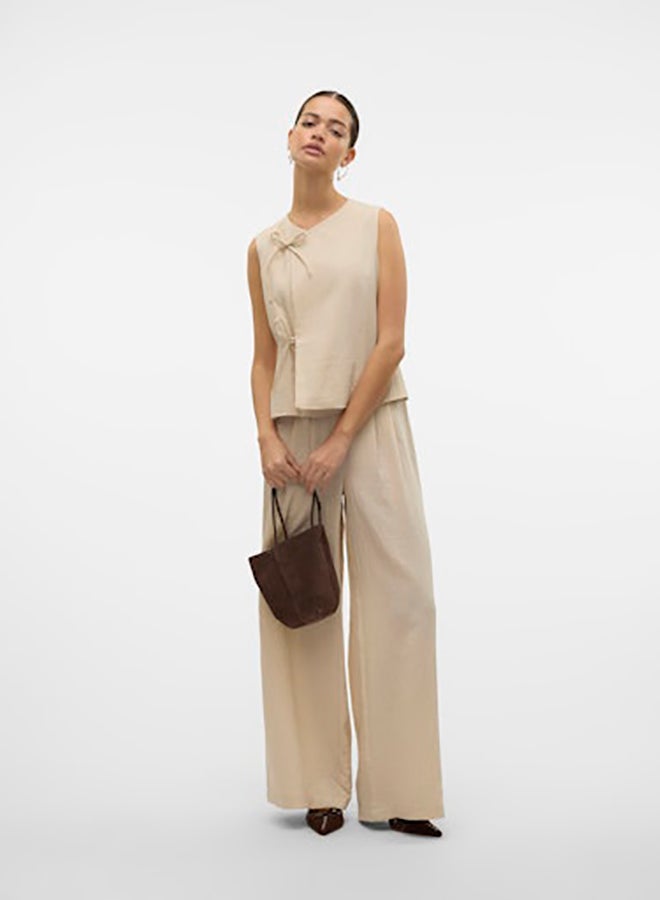 VERO MODA Vmfea Sl String Vest - Image 1