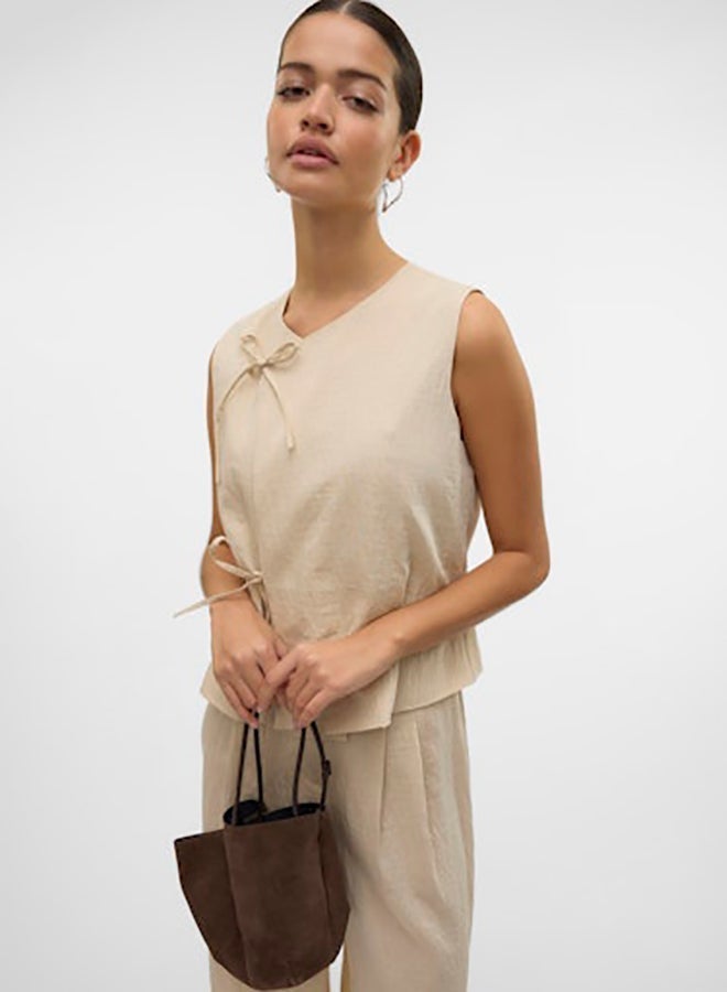 VERO MODA Vmfea Sl String Vest - Image 2