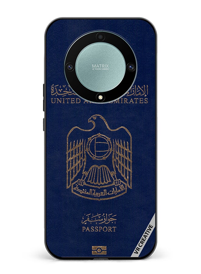 VR CREATIVE Protective Case Cover For Honor X9b Uae Passport Design Multicolour - Image 1