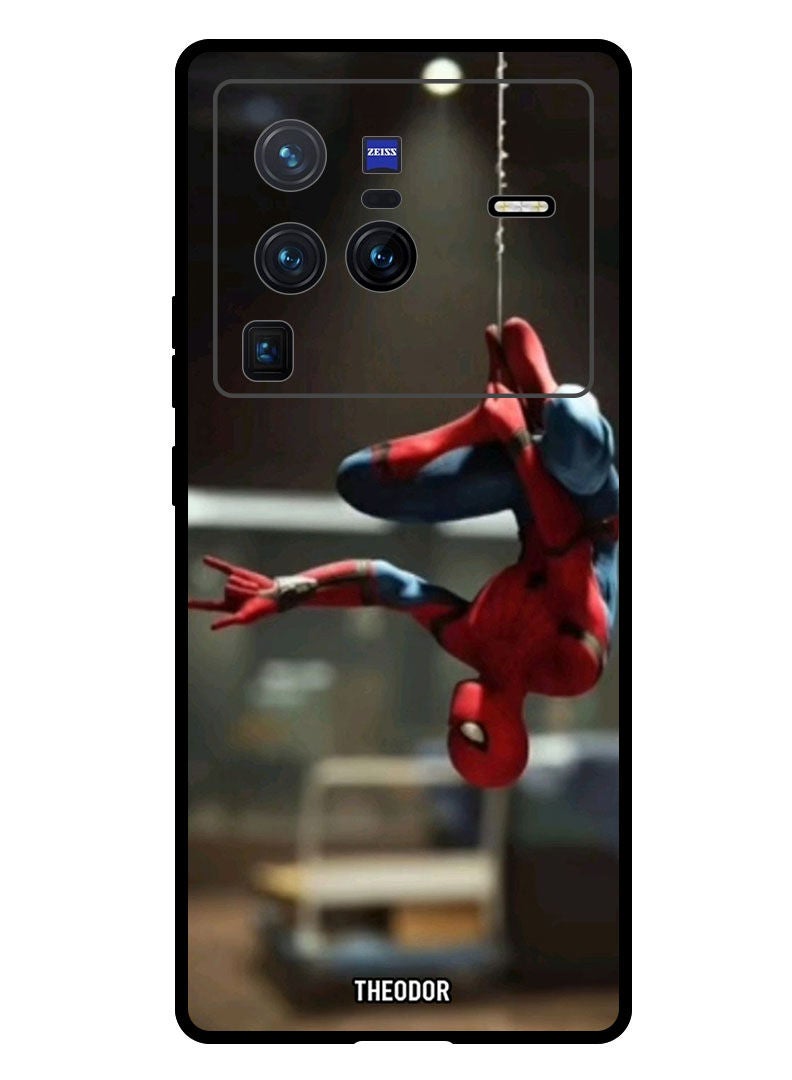 Theodor Protective Case Cover For VIVO X80 PRO 5G Spider Haning - Image 1