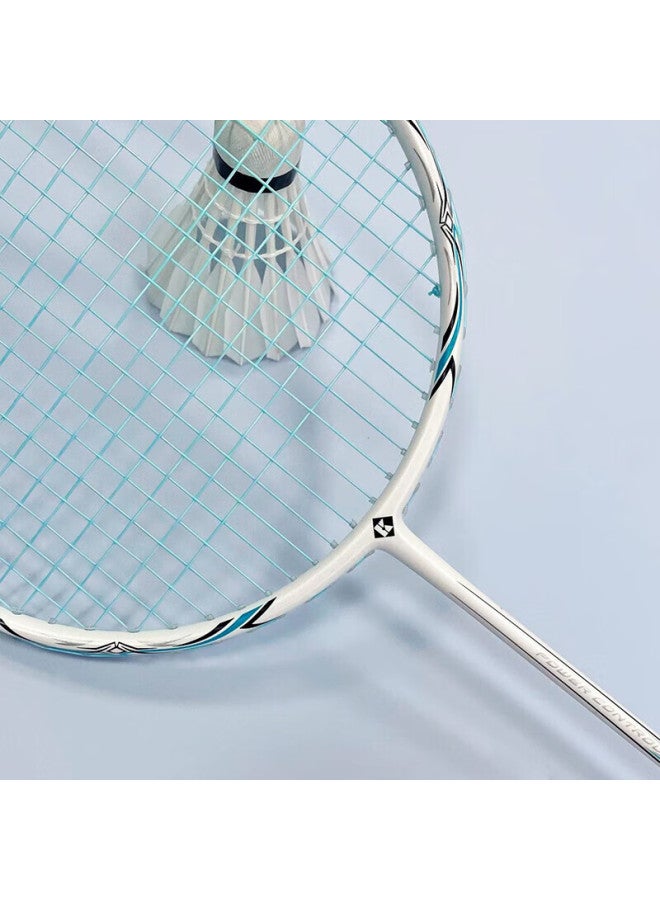 Kumpoo Badminton Racket K520 Upgraded Version, Xunfeng Full Carbon 4u Balanced Racket, K520pro Pearl White - Image 3