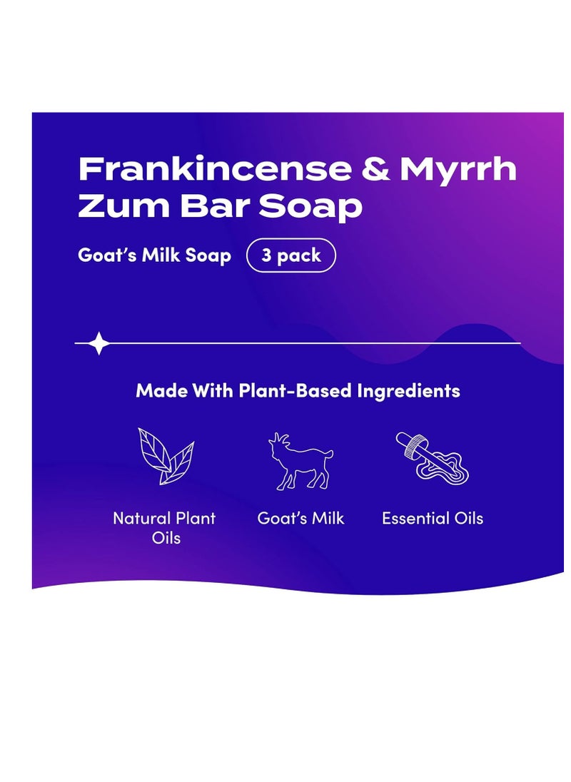 Zum Bar Goat's Milk Soap - Frankincense and Myrrh - 3 oz (3 Pack) - pzsku/Z36639B7AE4A9CBF6F537Z/45/1741083463/5a9f6b0d-3f4b-4cbc-8113-ce0855db657e