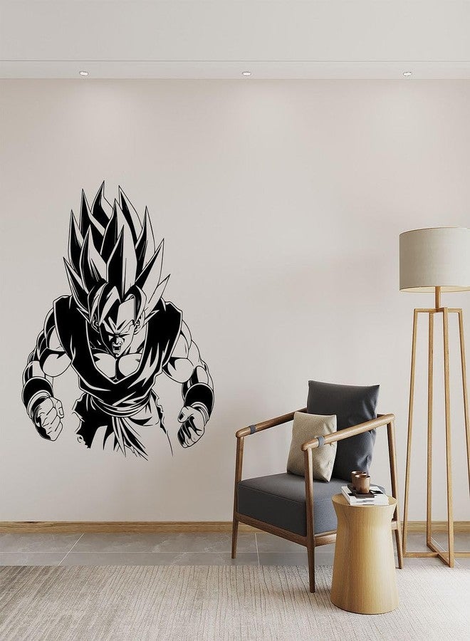 CVANU Anime Character Transparent Vinyl Self-Adhesive Sticker for Wall Decoration (25.7X24inch)_202308-A3 - Image 3