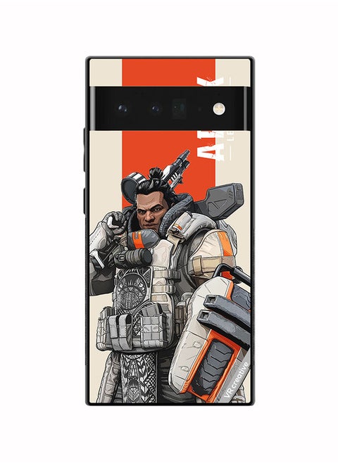 Protective Case Cover For Google Pixel 6 Apex Legends Gibby Design Multicolour