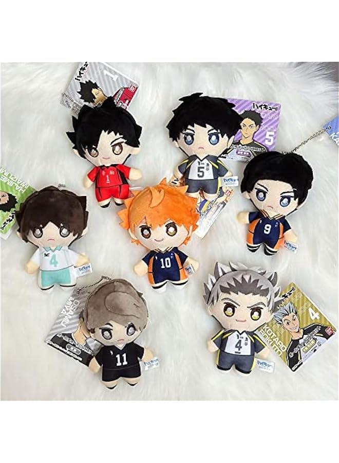 Tobio Kageyama Soft Figure Keychain Schoolbag Wallet Pendant Charm, Anime Figure Mini Hug Pillow Decoration  - Image 3
