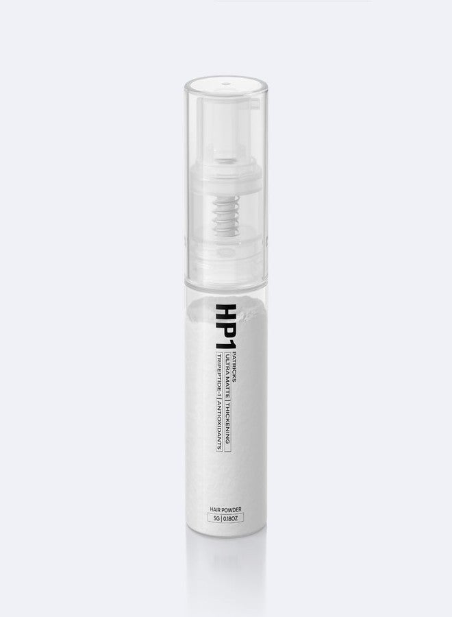 PATRICKS HP1 Anti-Hair Loss Powder for Men – High-Performance Formula for Thickening, Scalp Health & Matte Texture – Biotinoyl Tripeptide-1, Ginger Root & Hairdian – Light to Medium Hold - Image 1