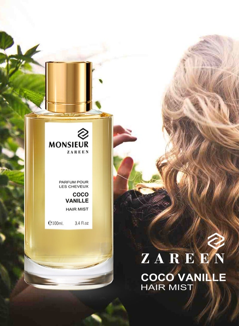 ZAREEN monsieur coco vanille hair mist - Image 2