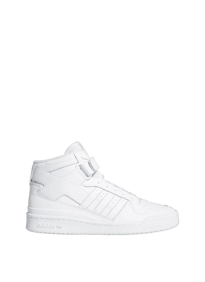 اديداس adidas FORUM MID RT BASICS White Originals Kids Shoes