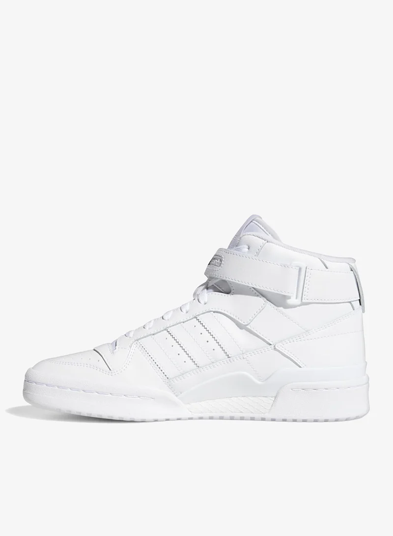 adidas Originals Forum Mid White Basketball Shoes