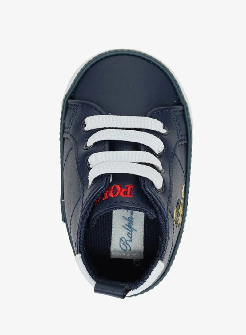 POLO RALPH LAUREN  QUILTON BEAR GORE High-Top Sneakers  | Best Price UAE