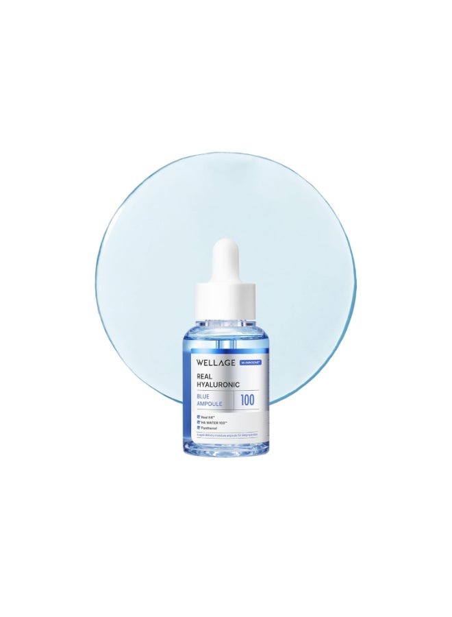 Wellage Real Hyaluronic Blue Ampoule 30ml - Image 1