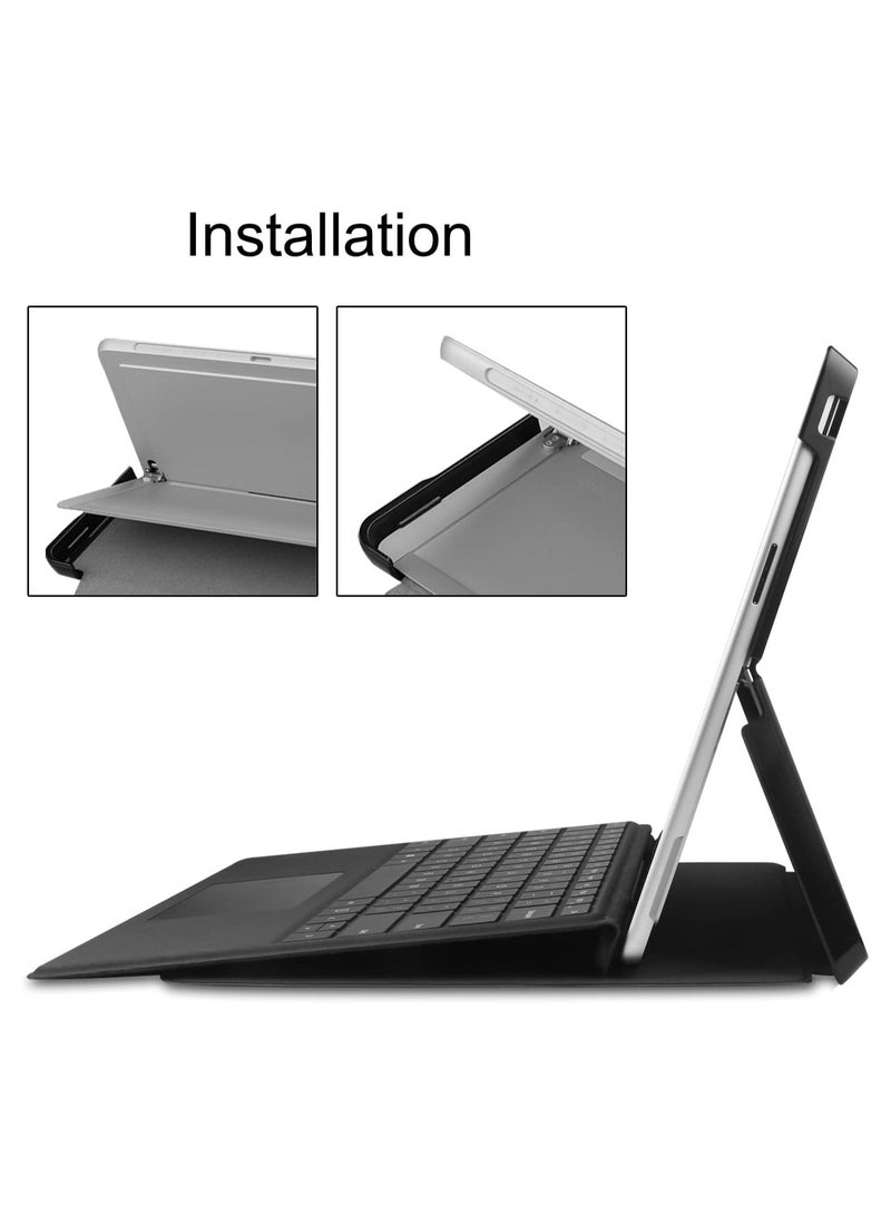 Case Compatible with Microsoft Surface Pro 9 PU Skin Light and Thin Waterproof Dustproof  Anti-Fall Protective Case - Image 3