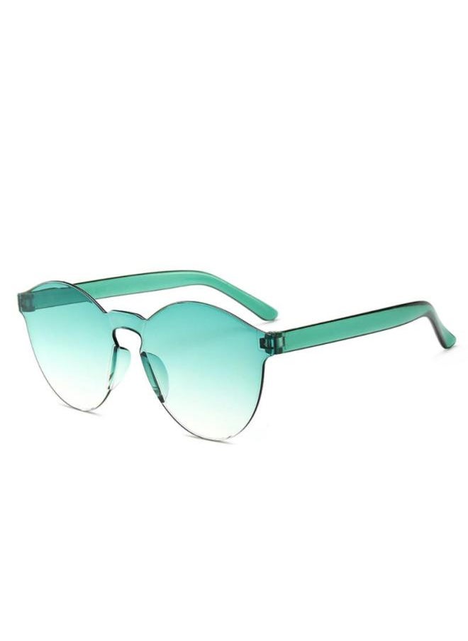 Generic - 2023 Rimless Sunglasses Women Ocean Color Lens Sun Glasses Colorful Round frame Transparent Shades UV400 Oculos De Sol Gafas-Lenses Color:19-Ships From:CHINA - Image 1