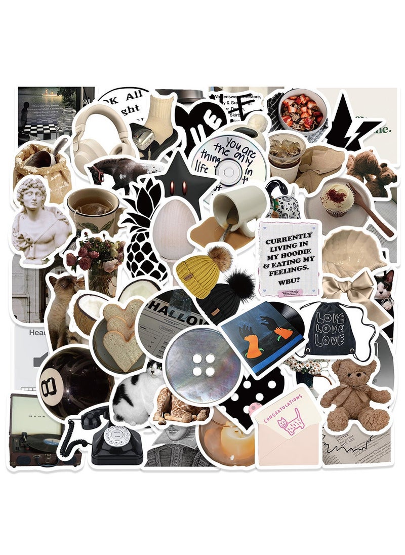 Premium Doodle Stickers 50-373pcs Waterproof GT206-60 sheets/bag
