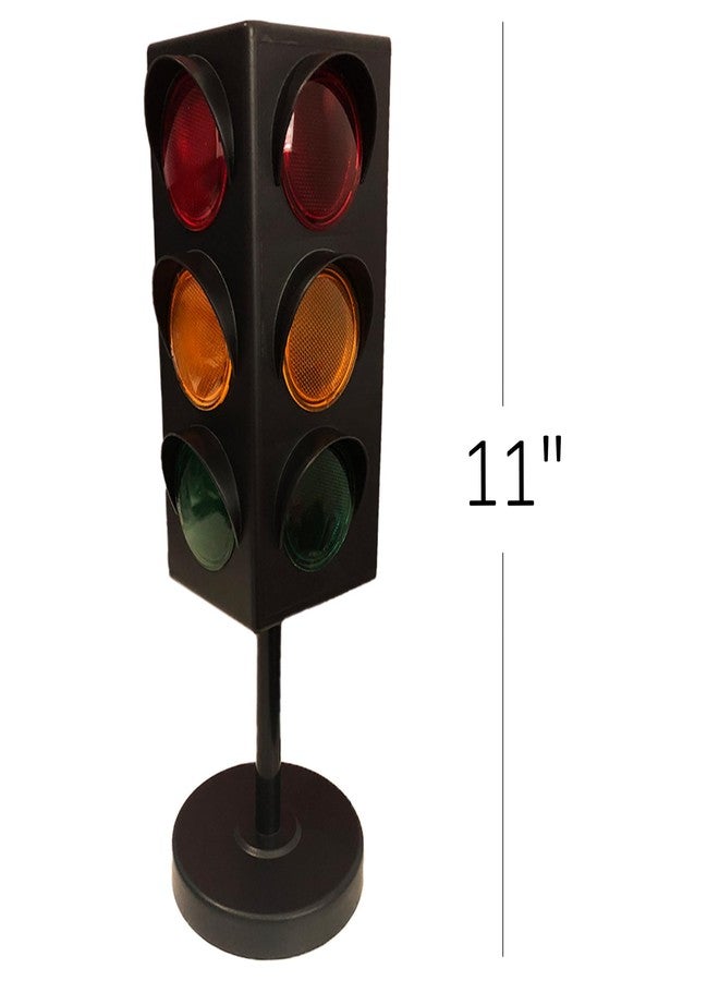 ArtCreativity Traffic Light Table Lamp for Kids, 1 PC, Bedside Lamp with Color Changing LEDs, Cool Nightlight for Girls and Boys, Decorative for Living Room, Bedroom, or Playroom, 11 Inches - Image 3