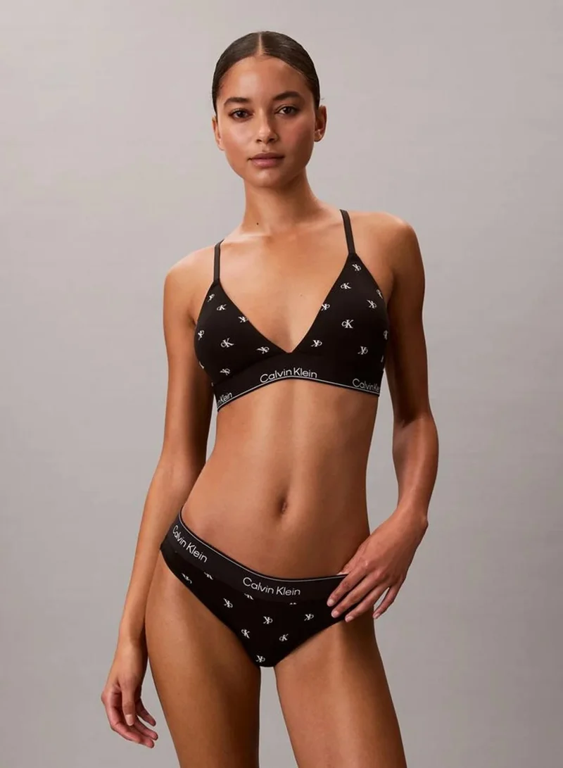 Lightly Lined Triangle Bralette - Icon Cotton Modal