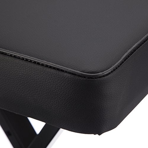 RockJam Premium Adjustable Padded Keyboard Bench or Piano Stool with Lessons. - Image 2