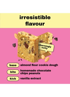 Snack Studio Nutty Charm Choco Chip And Peanuts Cookie Squares  - Image 2