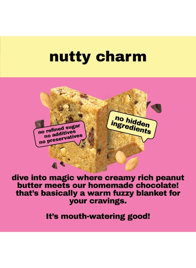 Snack Studio - Nutty Charm Choco Chip And Peanuts Cookie Squares - Image 1