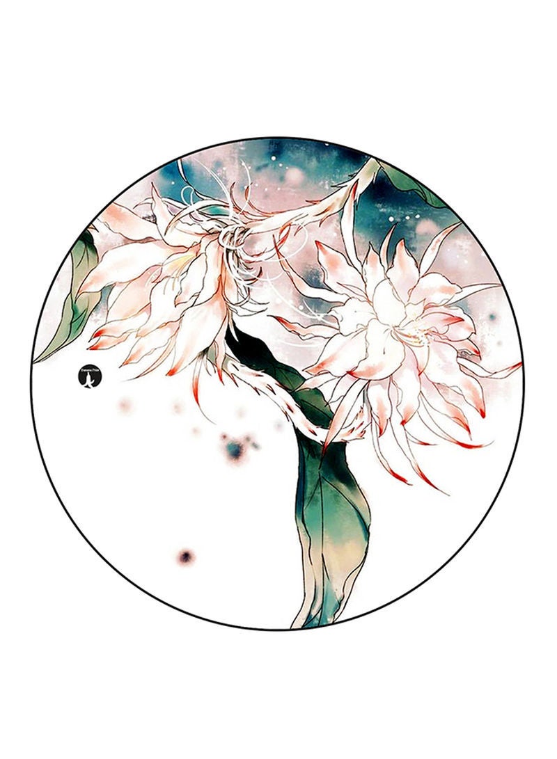 RKN Flowers Printed Mouse Pad Multicolour