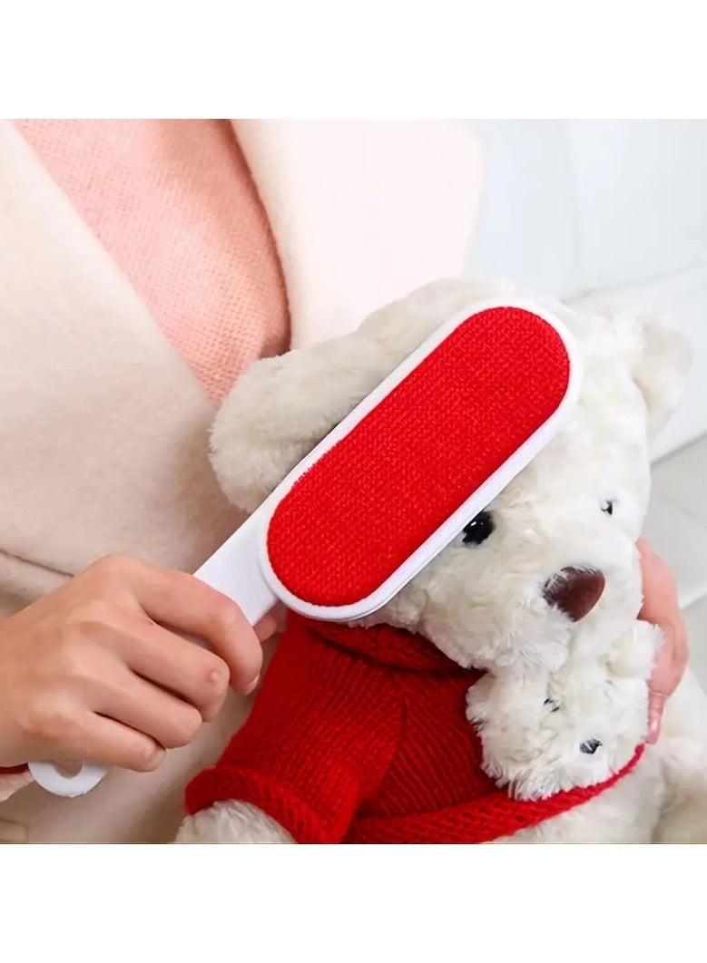 أوريتي فرش مزيل الوبر للملابس ذات الوجهين-فرش التنظيف الذاتي للشعر الفضفاض والوبر-مثالية لتنظيف الملابس والحفاظ على نظافة منزلك - Image 1