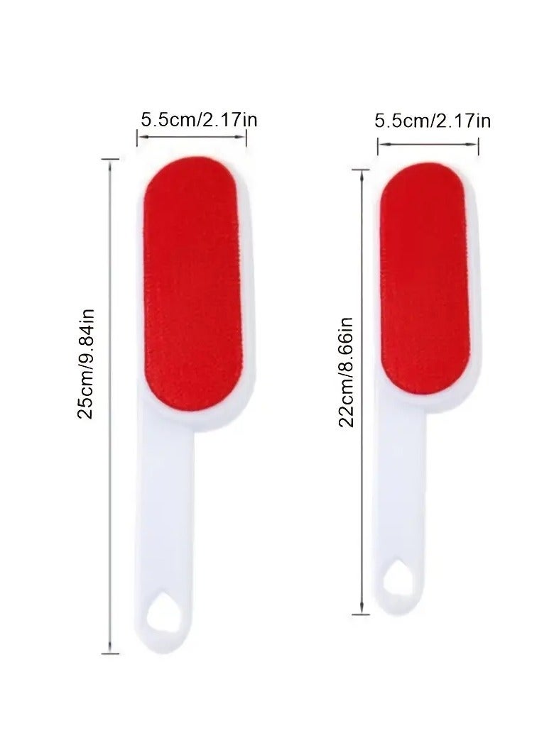 أوريتي فرش مزيل الوبر للملابس ذات الوجهين-فرش التنظيف الذاتي للشعر الفضفاض والوبر-مثالية لتنظيف الملابس والحفاظ على نظافة منزلك - Image 5